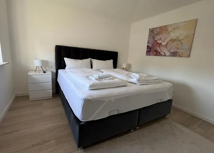 Moderne Maisonette-wohnung Mit Garten In Fuer 7 Personen Appartement Niestetal